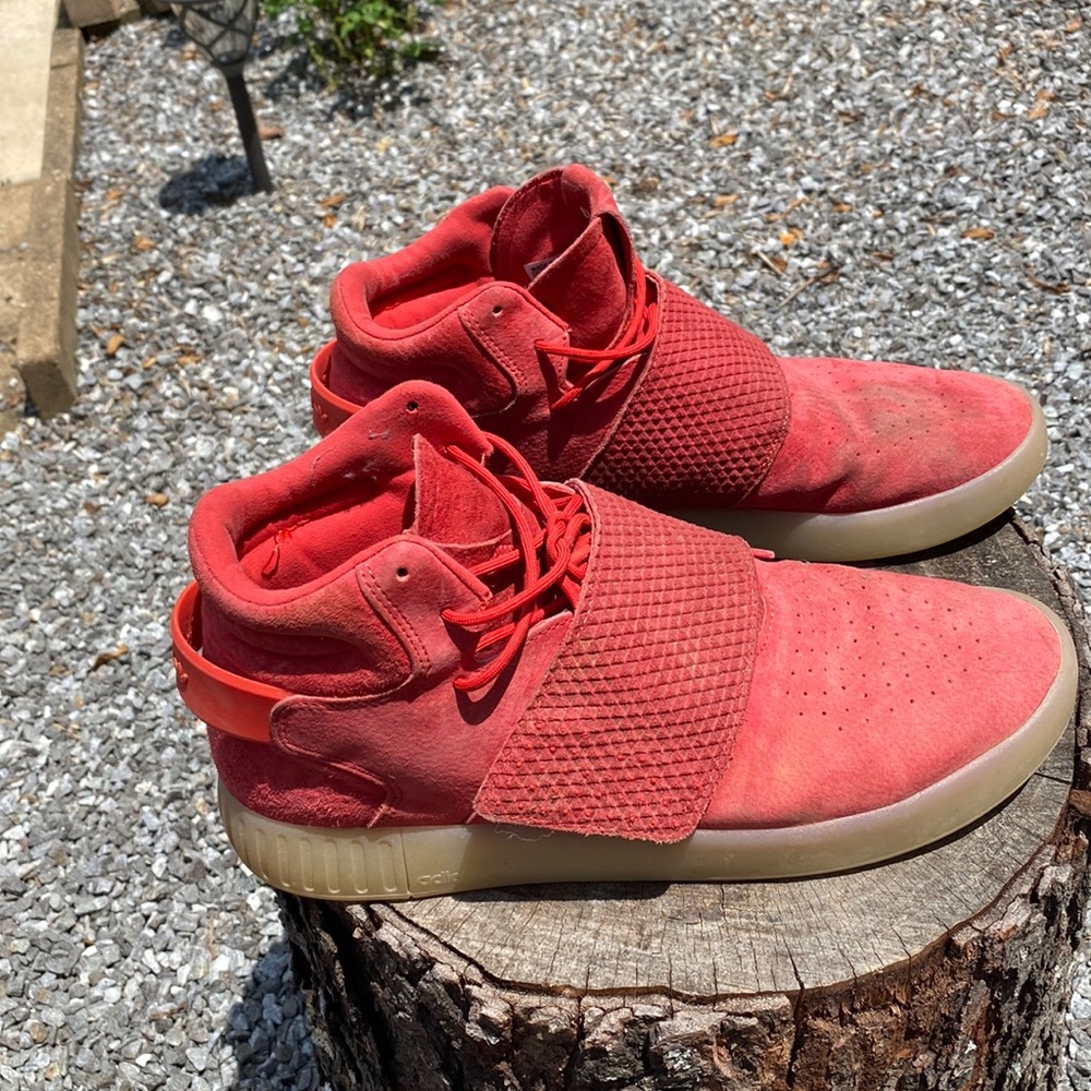 Adidas tubular high tops